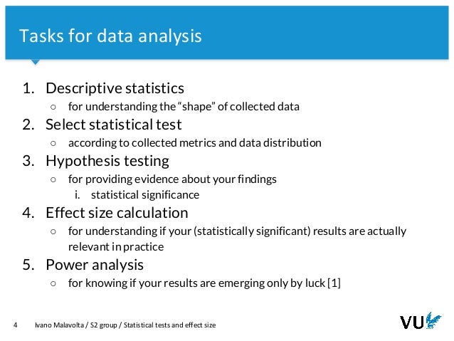 the green lab 09 a statistical tests and effect size effect size statistics
