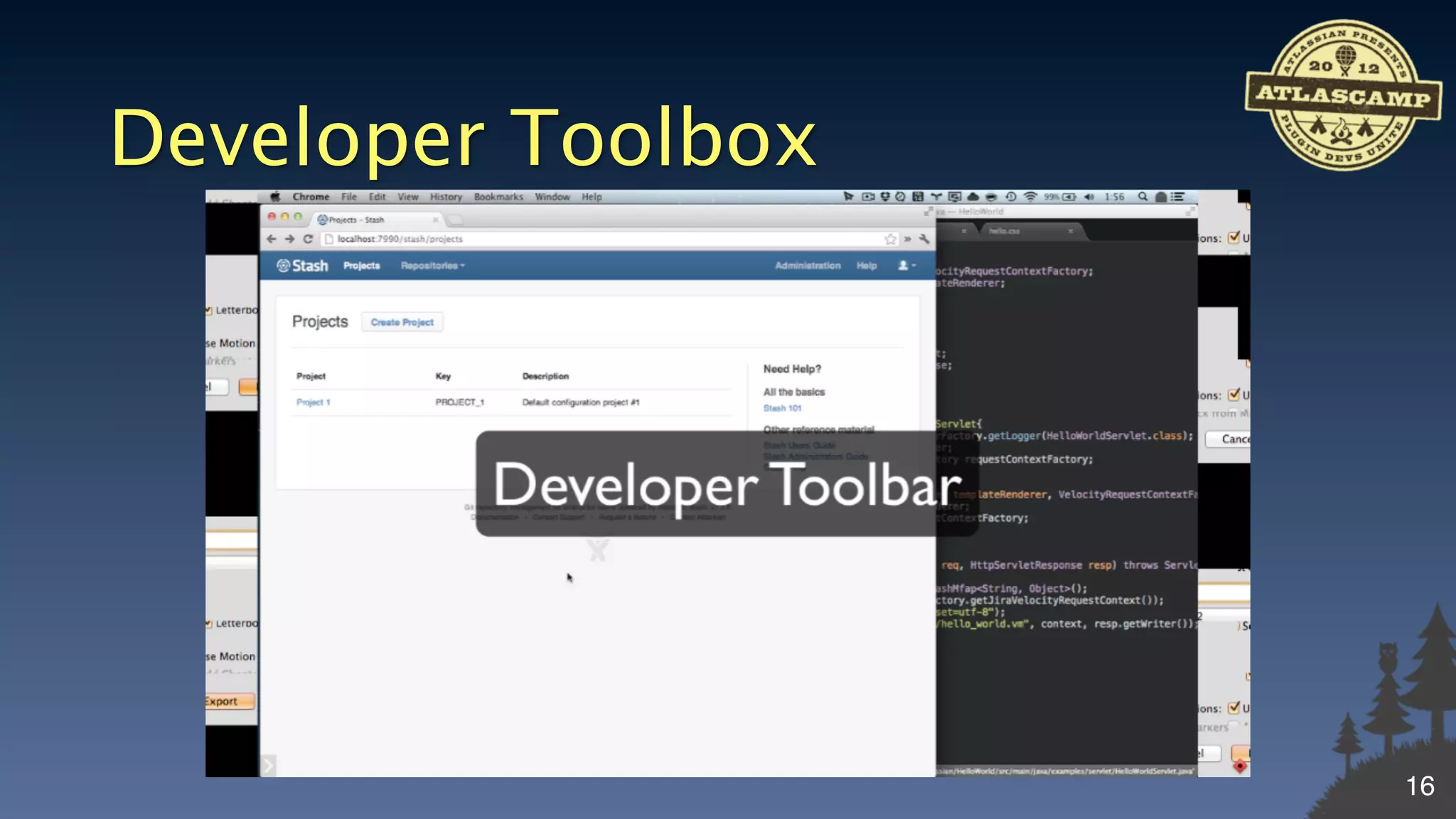Developer Toolbox




                    16
 