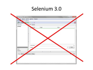 Selenium 3.0
 