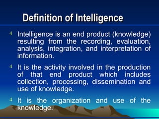 Module 09 - Basic Intellige.ppt ROTC students | PPT