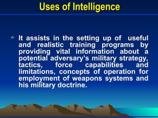 Intelligence Report Rotc Module 09 - Basic Intellige.ppt ROTC students | PPT