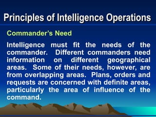 Intelligence Report Rotc Module 09 - Basic Intellige.ppt ROTC students | PPT