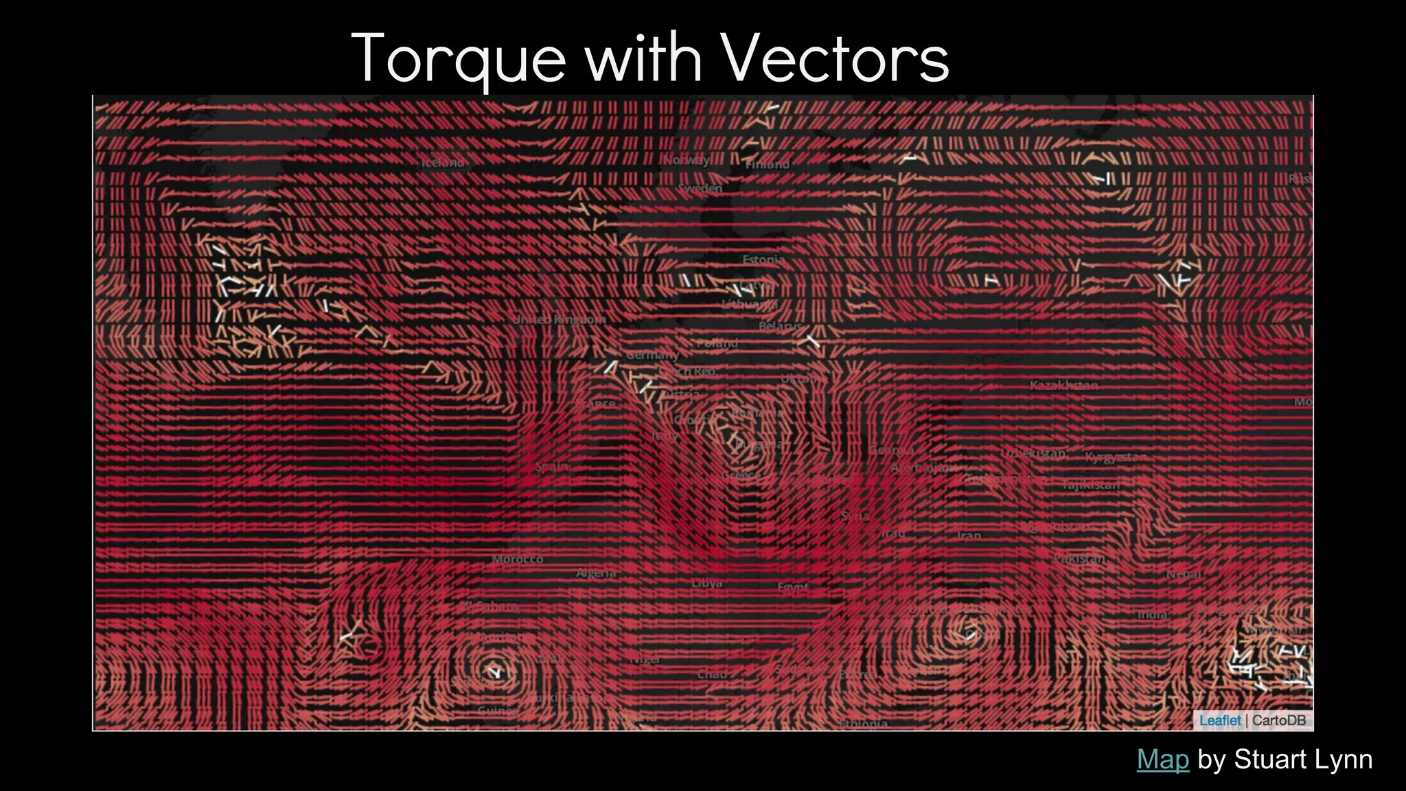 Torque with Vectors
Map by Stuart Lynn