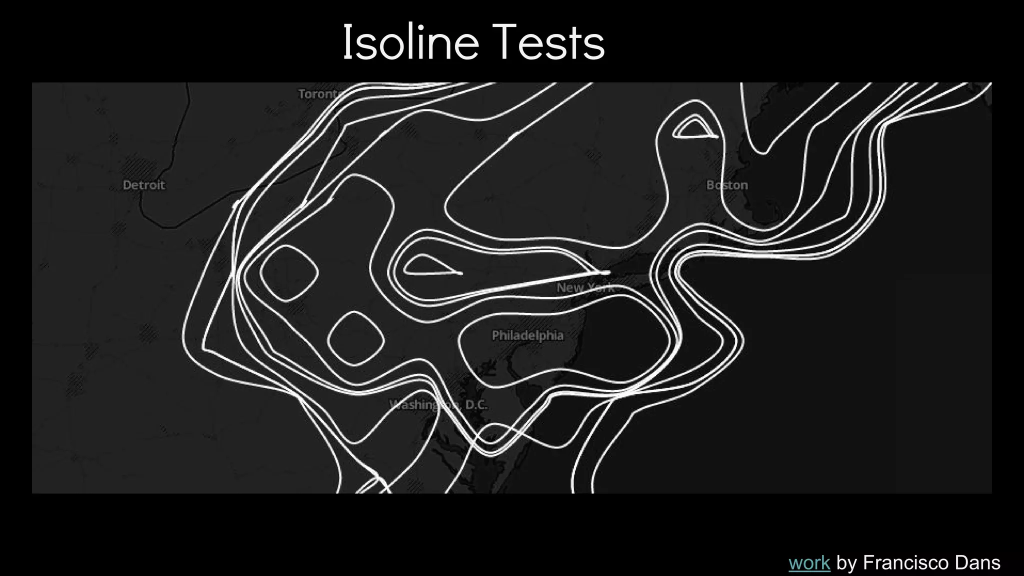 Isoline Tests
work by Francisco Dans