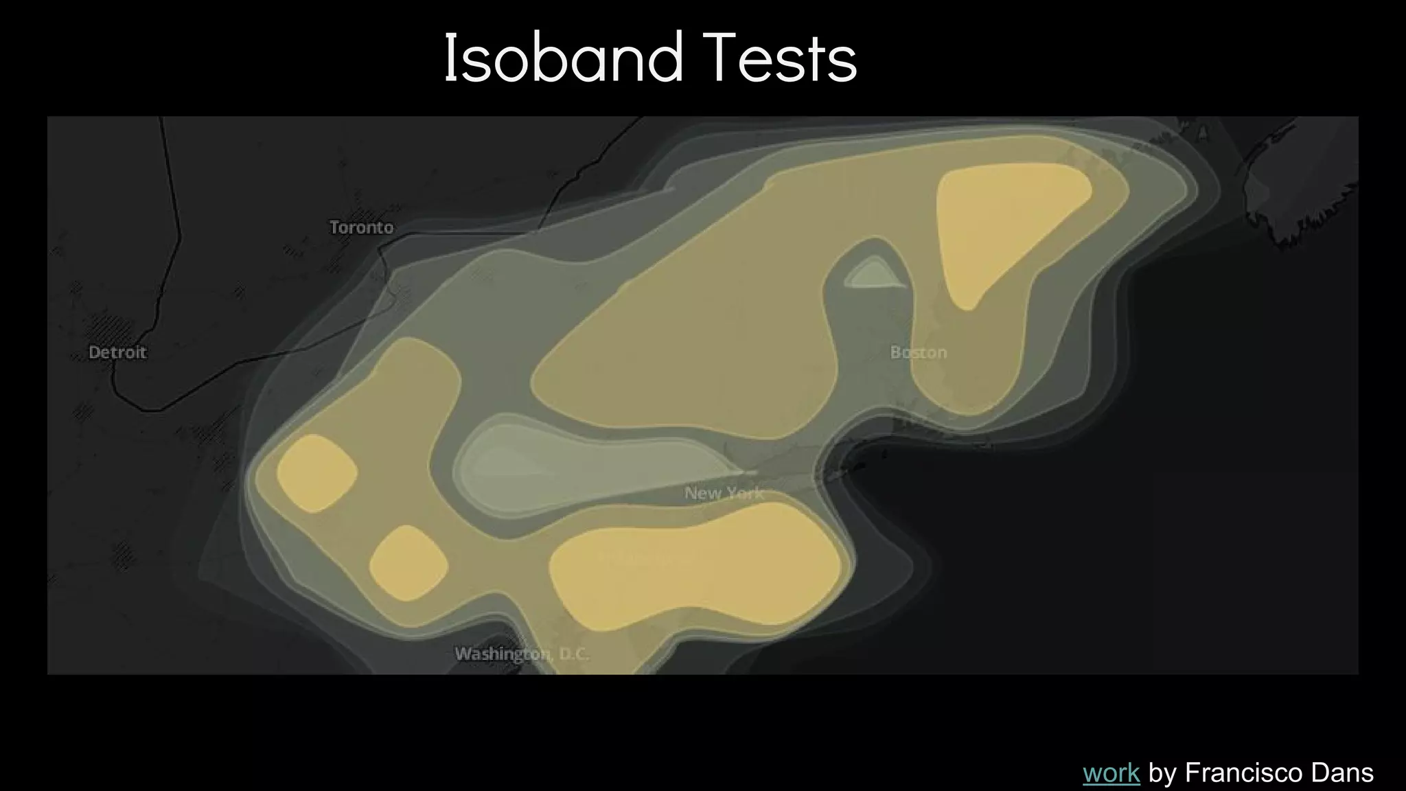 Isoband Tests
work by Francisco Dans