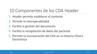 CDA HL7 | PDF