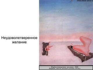 Неудоволетверенное
желание
 