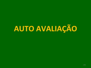 AUTO AVALIAÇÃO 