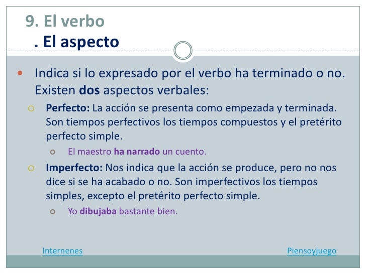 09. el verbo