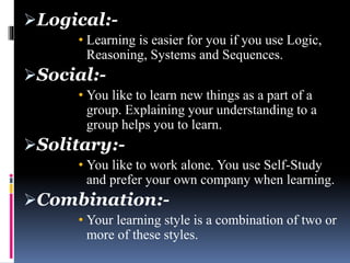 Learning Style | PPTX