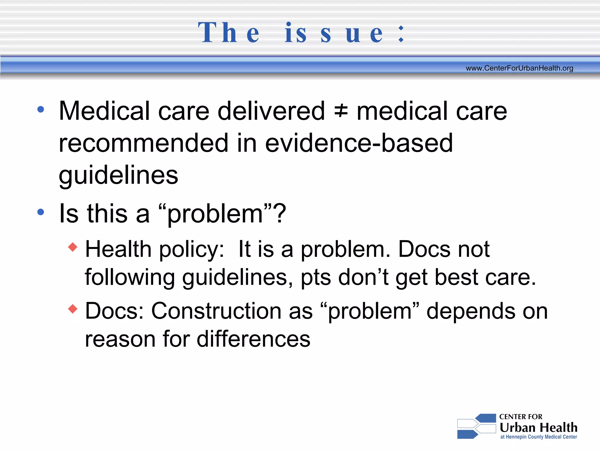 Bringing Clinical Guidelines to the Point of Care with HIT