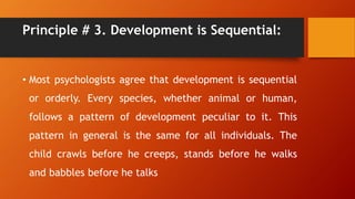 Principles of Human Development | PPTX