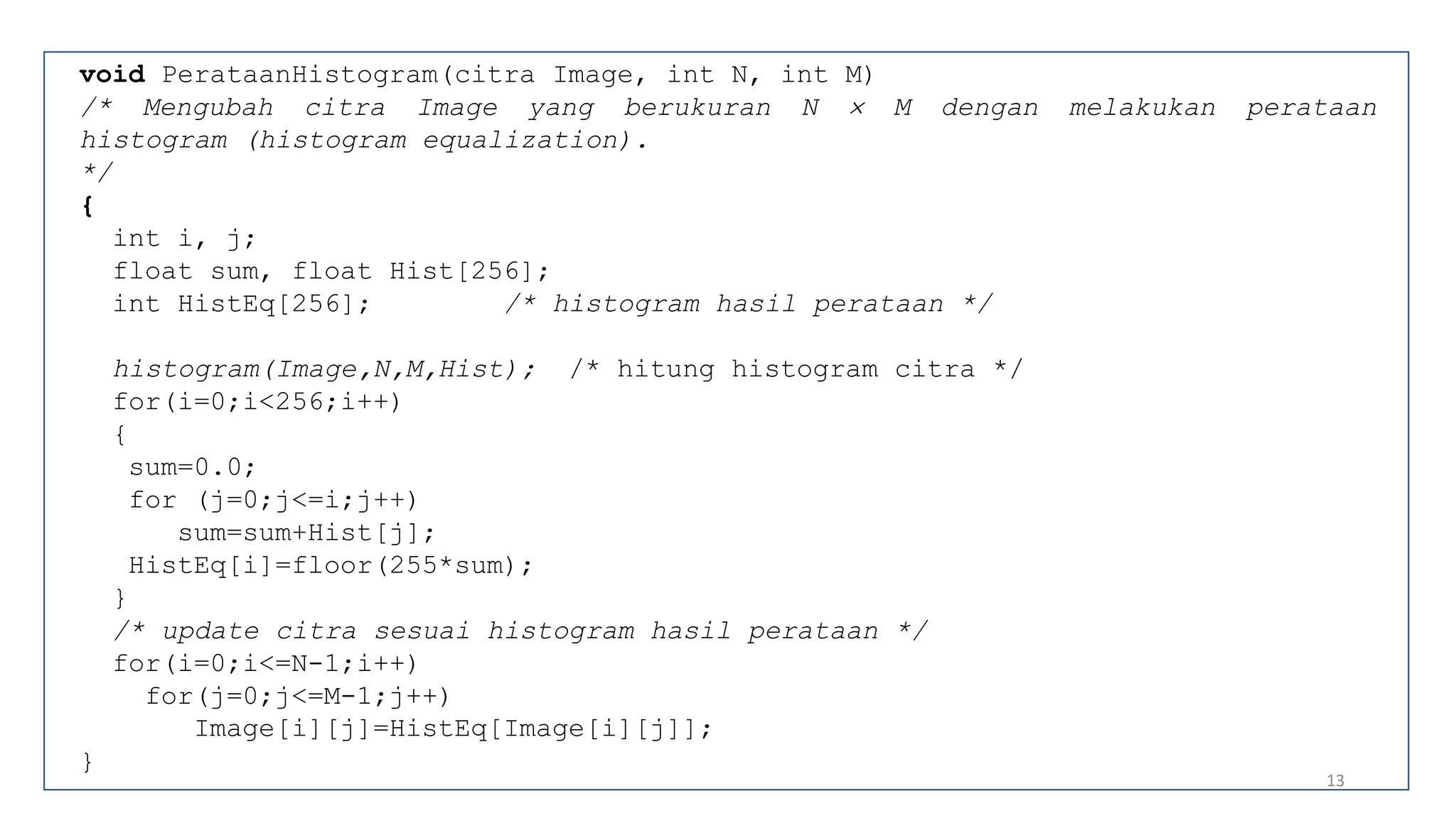 08-Image-Enhancement-Bagian1-2024 pada pengolahan citra digital 2 | PDF