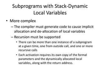 09 implementing+subprograms | PDF