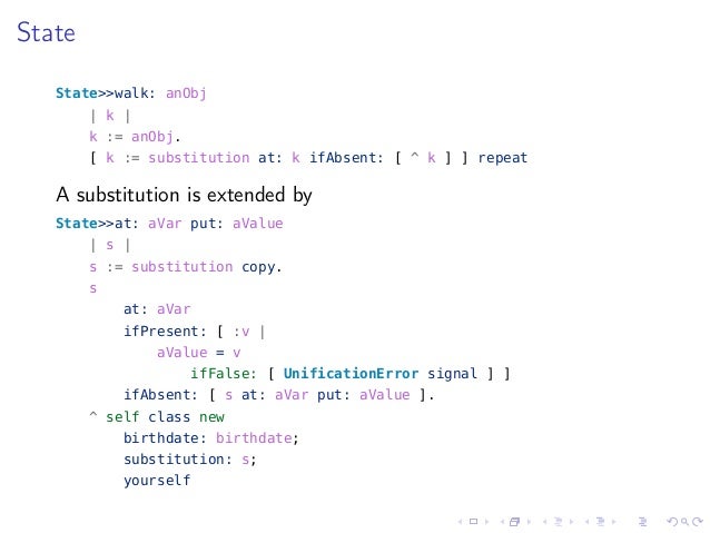 Relational Programming in Smalltalk