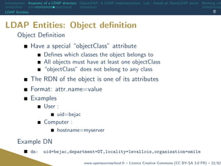 Rdn Example LDAP : Theory and OpenLDAP implementation | PDF