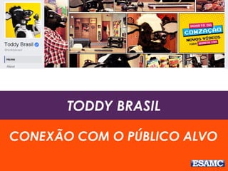 TODDY BRASIL
CONEXÃO COM O PÚBLICO ALVO
 