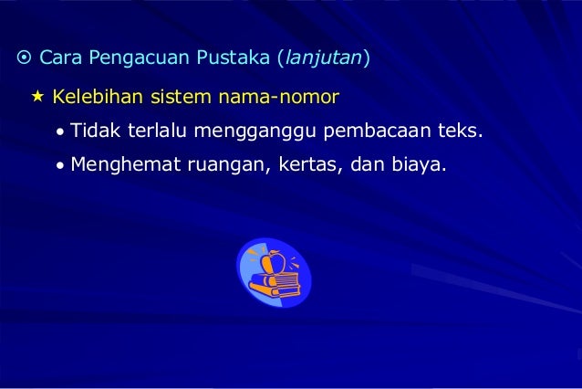Contoh Daftar Pustaka Sistem Vancouver - Syd Thomposon 2012