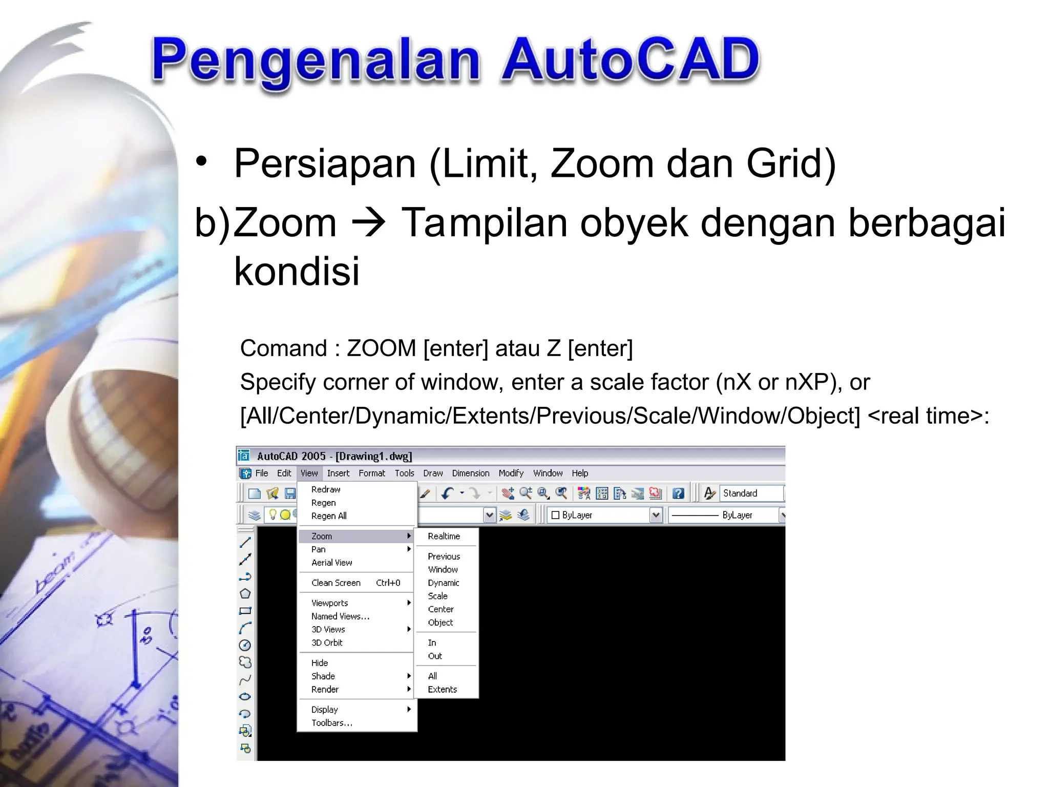 Materi Pengenalan AutoCAD dan CAD CAM.ppt