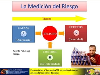 Pre-requisitos y Sistema HACCP en establecimientos
procesadores de miel de abejas
 
