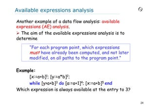program analysis slicing forward and backward | PDF