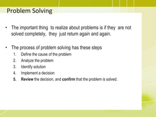 Exercise: Conflict Management