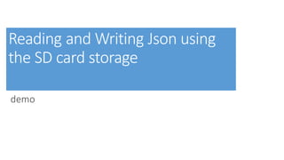 09.Local Database Files and Storage on WP
