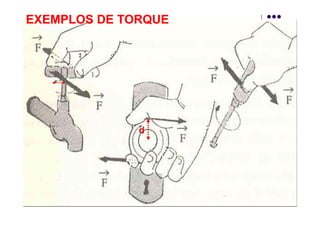 EXEMPLOS DE TORQUEEXEMPLOS DE TORQUE
 