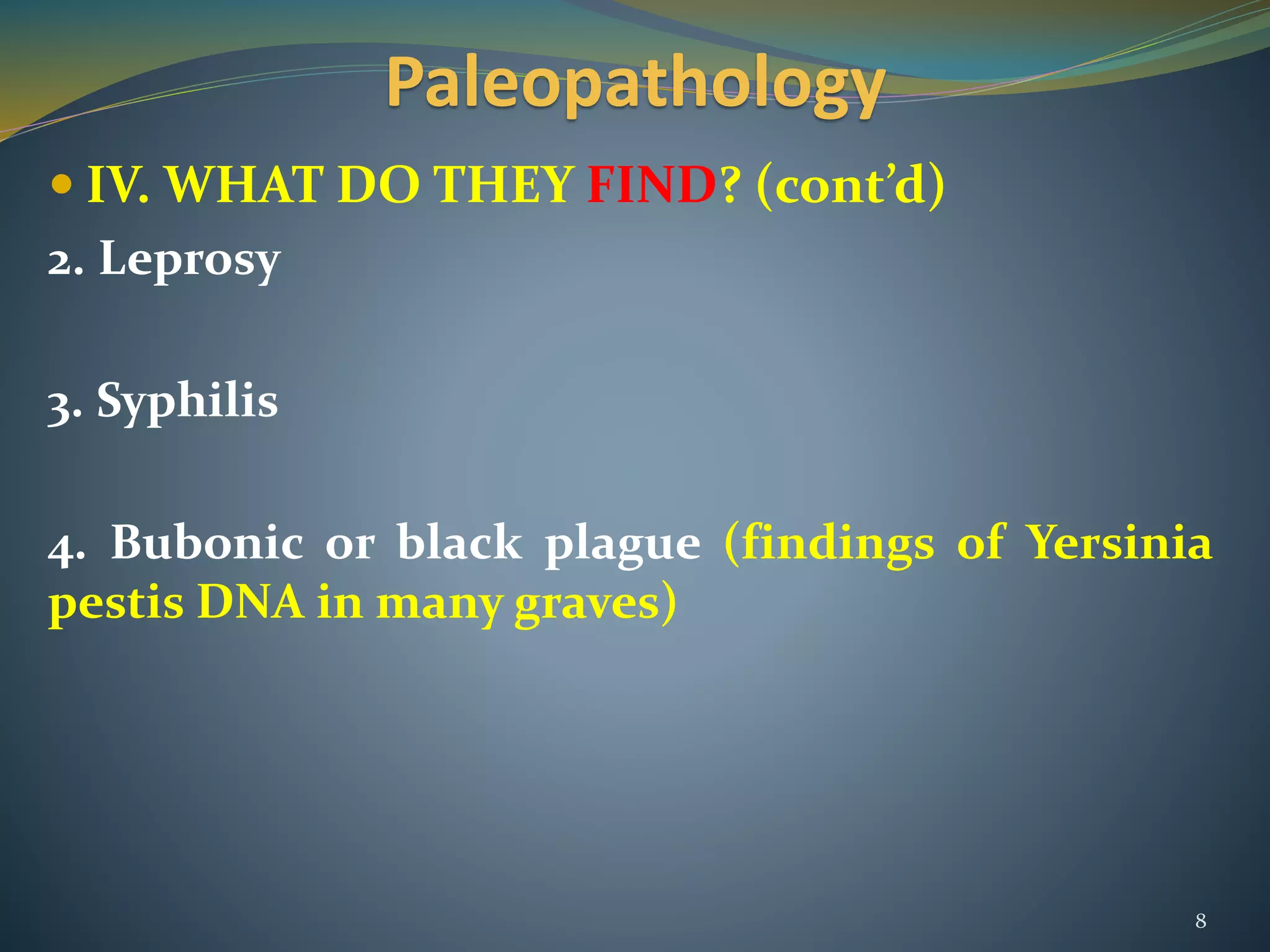 Paleopathology Examples Paleopathology.pptx