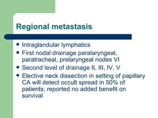 09 01 05 Entgr Management Of Well Differentiated Thyroid Cancer | PPT
