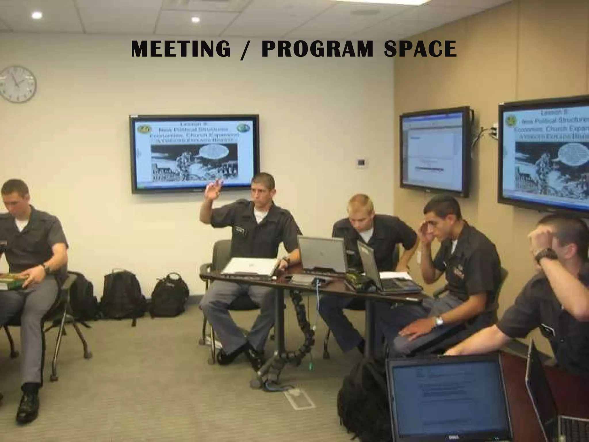MEETING / PROGRAM SPACE 