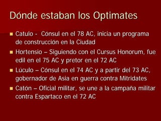 Julio Ceśar y el fin de la República romana