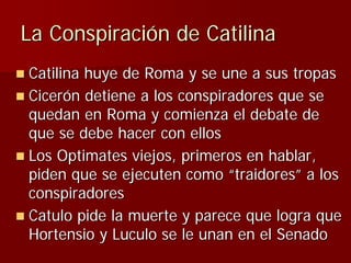 Julio Ceśar y el fin de la República romana