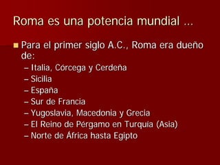 Julio Ceśar y el fin de la República romana