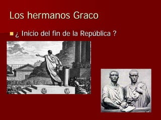 Julio Ceśar y el fin de la República romana