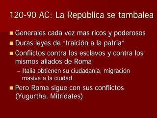 Julio Ceśar y el fin de la República romana