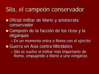 Julio Ceśar y el fin de la República romana