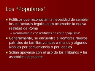 Julio Ceśar y el fin de la República romana