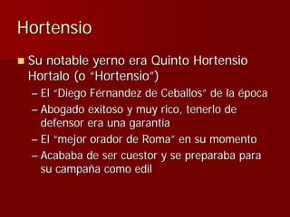 Julio Ceśar y el fin de la República romana