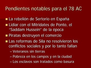 Julio Ceśar y el fin de la República romana