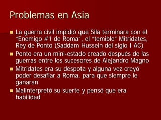 Julio Ceśar y el fin de la República romana