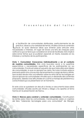 Libro Gestion Efectiva de Comunidades Virtuales