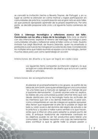 Libro Gestion Efectiva de Comunidades Virtuales