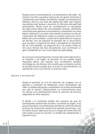 Libro Gestion Efectiva de Comunidades Virtuales