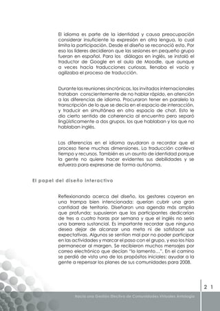 Libro Gestion Efectiva de Comunidades Virtuales