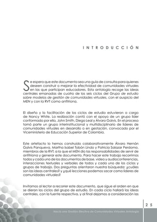 Libro Gestion Efectiva de Comunidades Virtuales