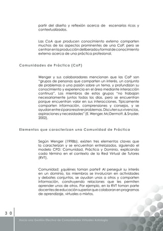 Libro Gestion Efectiva de Comunidades Virtuales