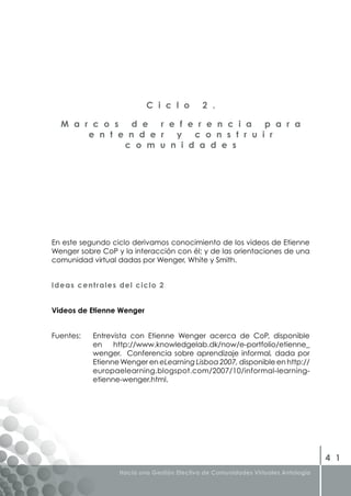 Libro Gestion Efectiva de Comunidades Virtuales