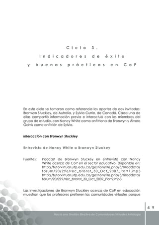 Libro Gestion Efectiva de Comunidades Virtuales