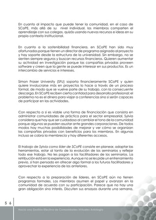 Libro Gestion Efectiva de Comunidades Virtuales